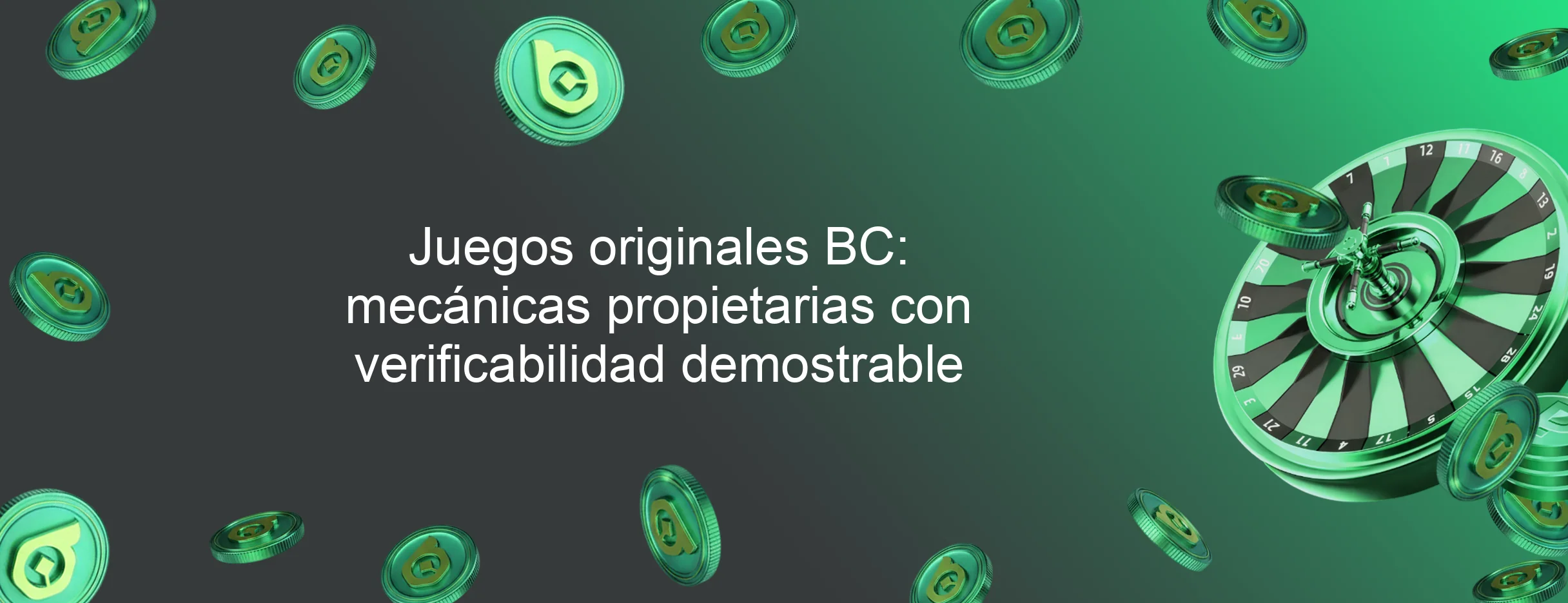 Juegos originales BC: mecánicas propietarias con verificabilidad demostrable